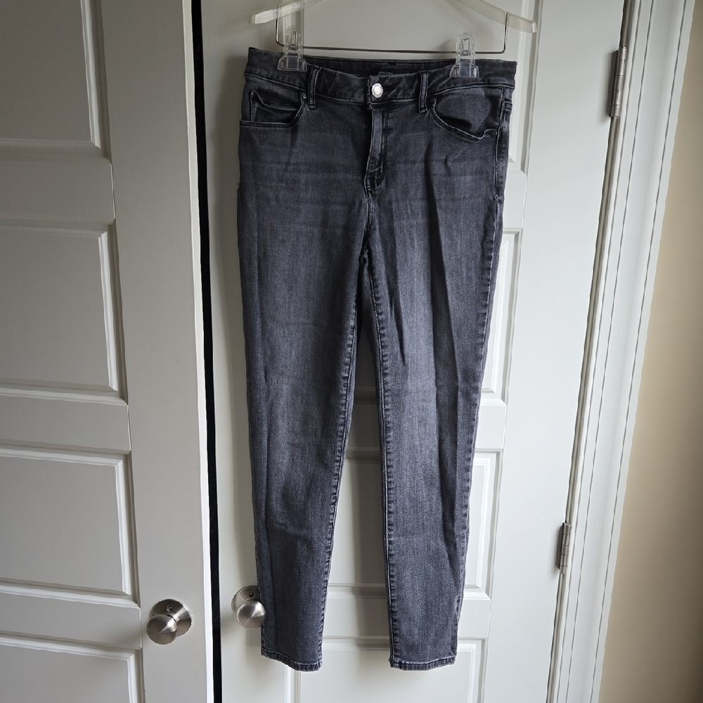 Vera Wang Gray Skinny Jeans Modern Fit